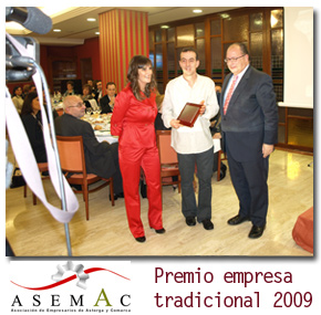 Premio especial Empresa Tradicional 2009